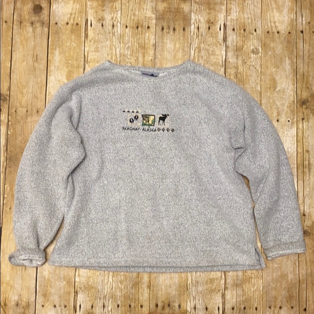 Women’s Sansegal Skagway Alaska Sweater Size Small